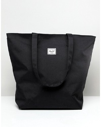 Черная большая сумка из плотной ткани от Herschel Supply Co.