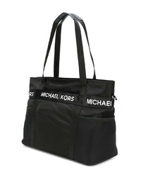 Черная большая сумка из плотной ткани от MICHAEL Michael Kors