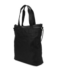 Мужская черная большая сумка из плотной ткани от Rick Owens DRKSHDW
