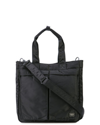 Мужская черная большая сумка из плотной ткани от Porter-Yoshida & Co