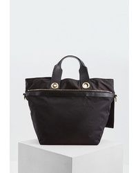 Черная большая сумка из плотной ткани от See by Chloe