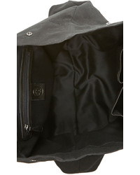 Черная большая сумка из плотной ткани от Ash