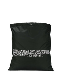 Мужская черная большая сумка с вышивкой от Calvin Klein 205W39nyc