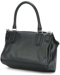 Черная большая сумка со звездами от Givenchy