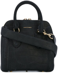 Черная большая сумка от Alexander McQueen