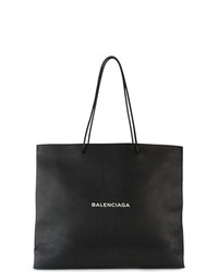 Мужская черная большая сумка от Balenciaga