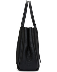 Черная большая сумка от Lanvin