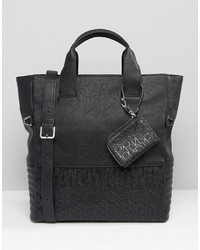 Черная большая сумка от Calvin Klein