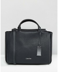Черная большая сумка от Calvin Klein
