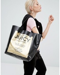 Черная большая сумка от Juicy Couture