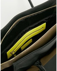 Черная большая сумка от French Connection