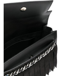 Черная большая сумка от Casadei