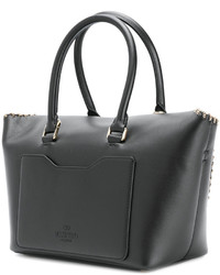 Черная большая сумка от Valentino