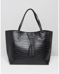 Черная большая сумка от Glamorous