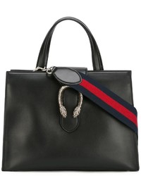 Черная большая сумка от Gucci