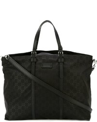 Черная большая сумка от Gucci