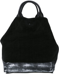 Черная большая сумка от Isabel Benenato