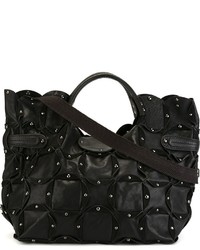 Черная большая сумка от Jamin Puech