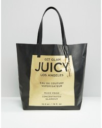 Черная большая сумка от Juicy Couture