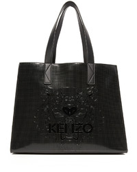 Черная большая сумка от Kenzo
