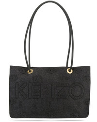 Черная большая сумка от Kenzo