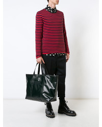 Черная большая сумка от Undercover