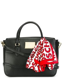 Черная большая сумка от Love Moschino