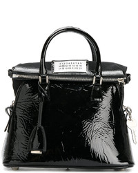 Черная большая сумка от Maison Margiela