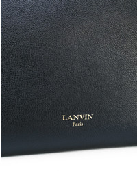 Черная большая сумка от Lanvin