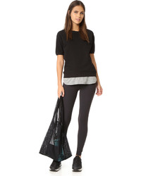 Черная большая сумка от Baggu