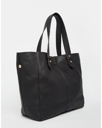 Черная большая сумка от Warehouse