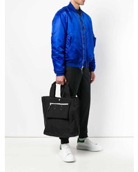 Мужская черная большая сумка от Maison Margiela