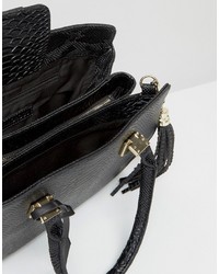 Черная большая сумка от Glamorous