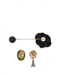 Черная брошь от Taya