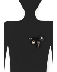 Черная брошь от Taya