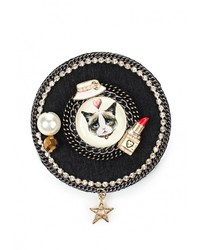 Черная брошь от Taya