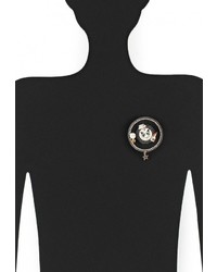 Черная брошь от Taya