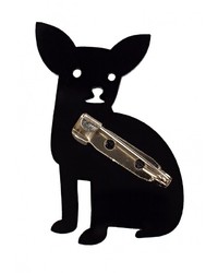 Черная брошь от Спартак