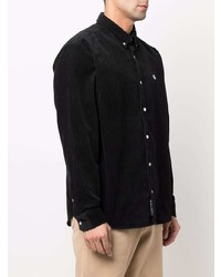Мужская черная вельветовая рубашка с длинным рукавом от Carhartt WIP
