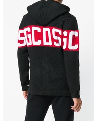 Мужская черная ветровка с принтом от Gcds