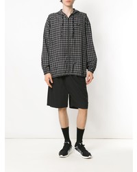 Мужская черная ветровка с принтом от Àlg