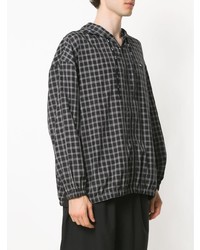 Мужская черная ветровка с принтом от Àlg