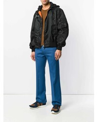 Мужская черная ветровка от Valentino