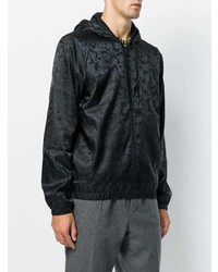 Мужская черная ветровка от Versace