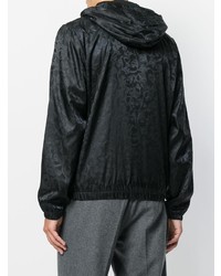 Мужская черная ветровка от Versace