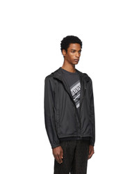 Мужская черная ветровка от Fendi