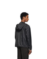 Мужская черная ветровка от Fendi