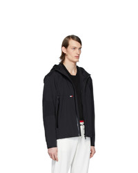 Мужская черная ветровка от Moncler