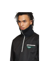 Мужская черная ветровка от Prada