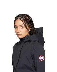 Женская черная ветровка от Canada Goose